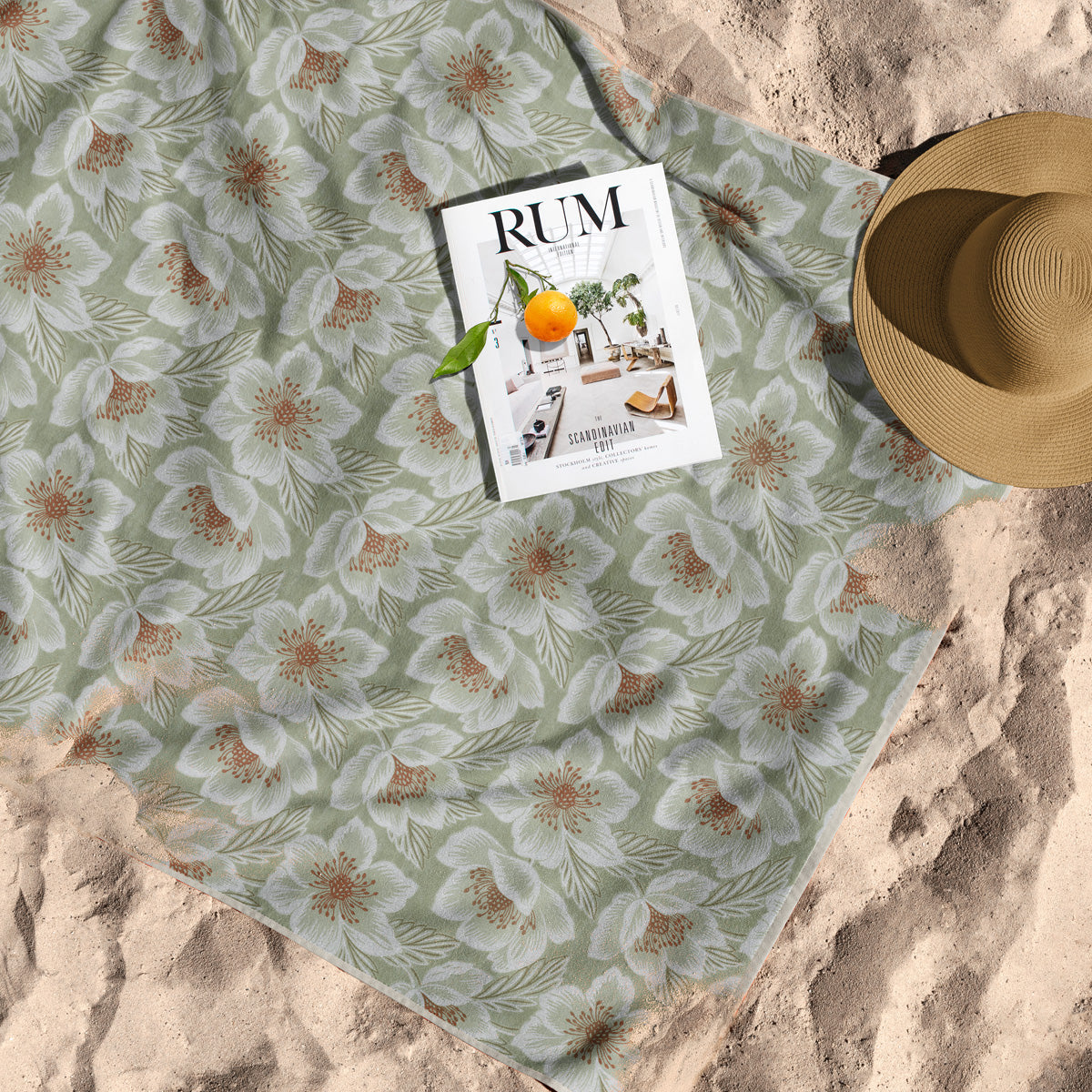 Serviette de plage Aurore 100x180cm