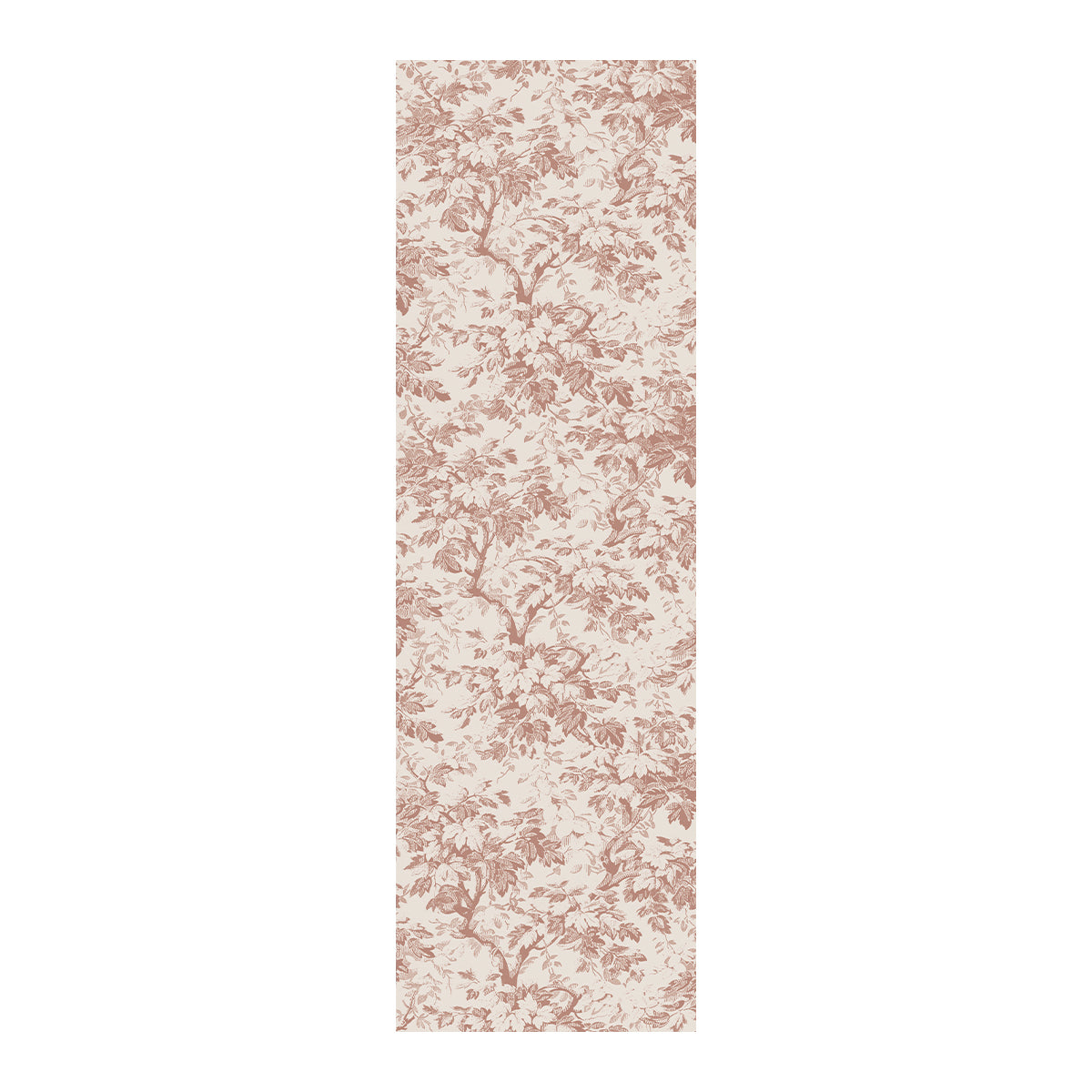 Toile transat fleurie sépia - Andreane