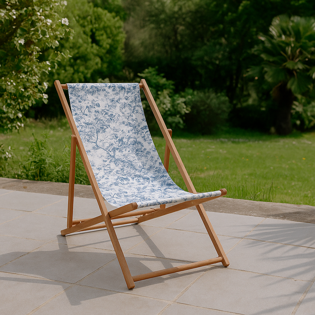 Toile transat - Andreane Bleue