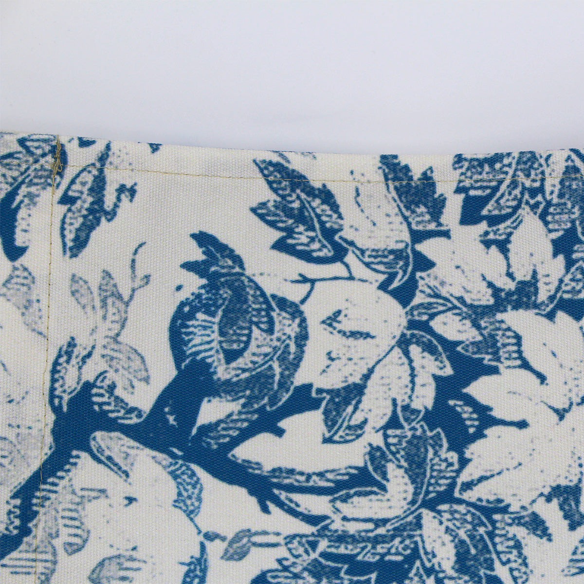 Toile transat fleuri bleu - Andreane